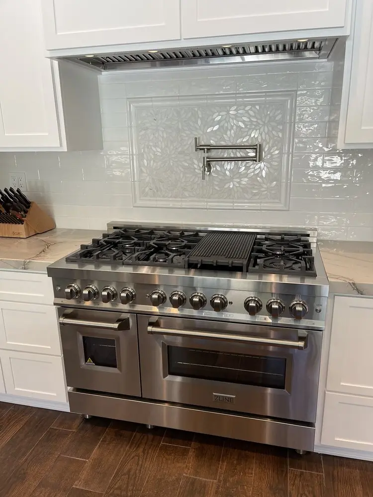 48-Inch Range with Pot Filler installation in Coto de Caza