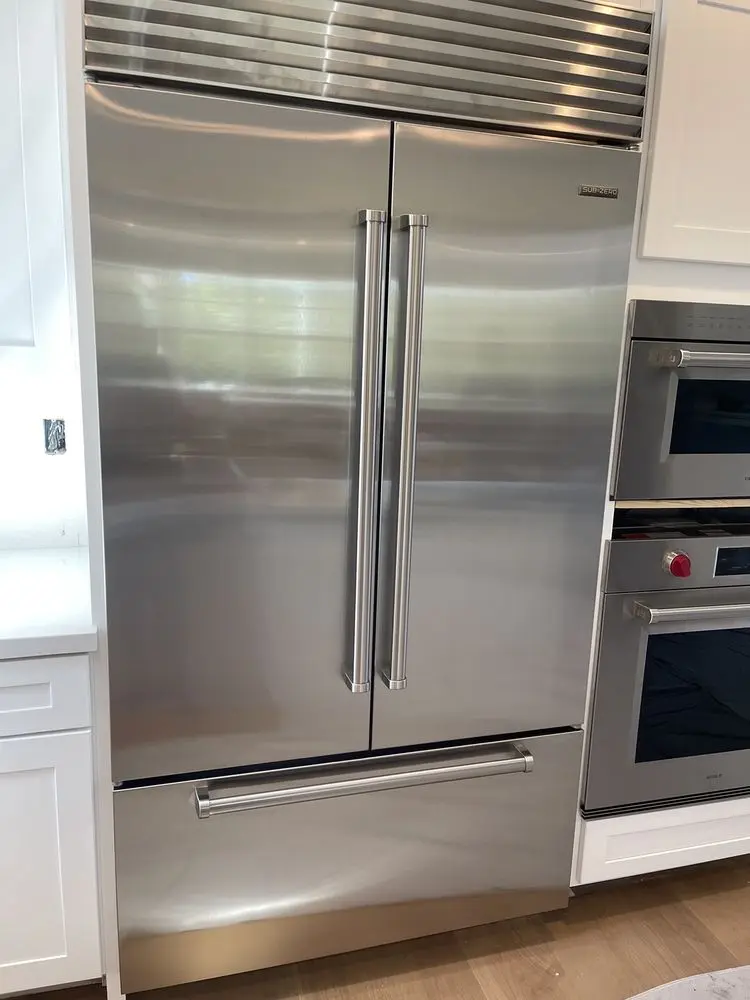 Built-In French-Door Refrigerator installation in Newport Coast