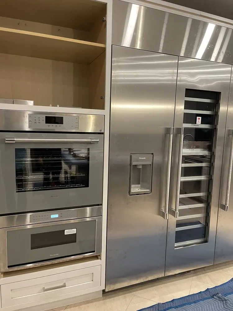 Built-In Ovens & Refrigeration Wall installation in Laguna Niguel