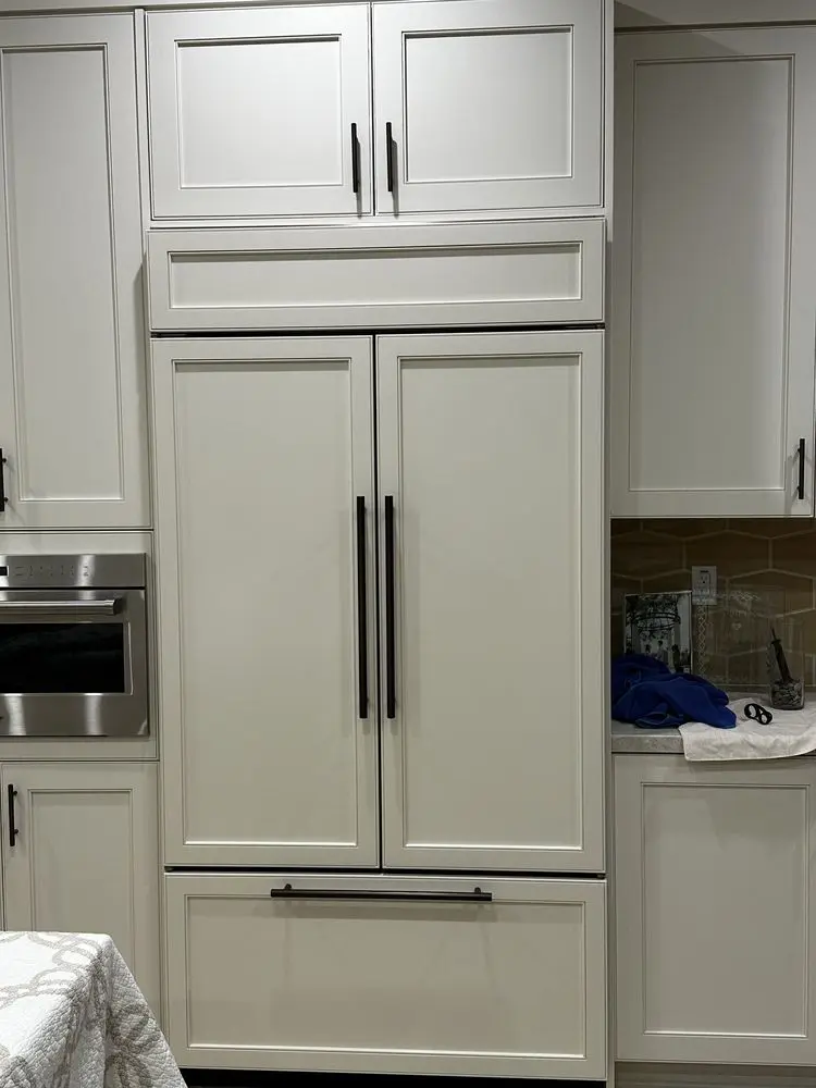 Custom Panel French-Door Refrigerator installation in Laguna Niguel