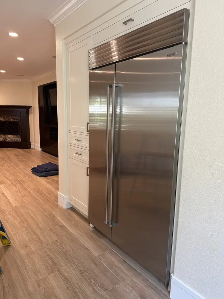 Dual-Column Stainless Refrigerator installation in Coto de Caza