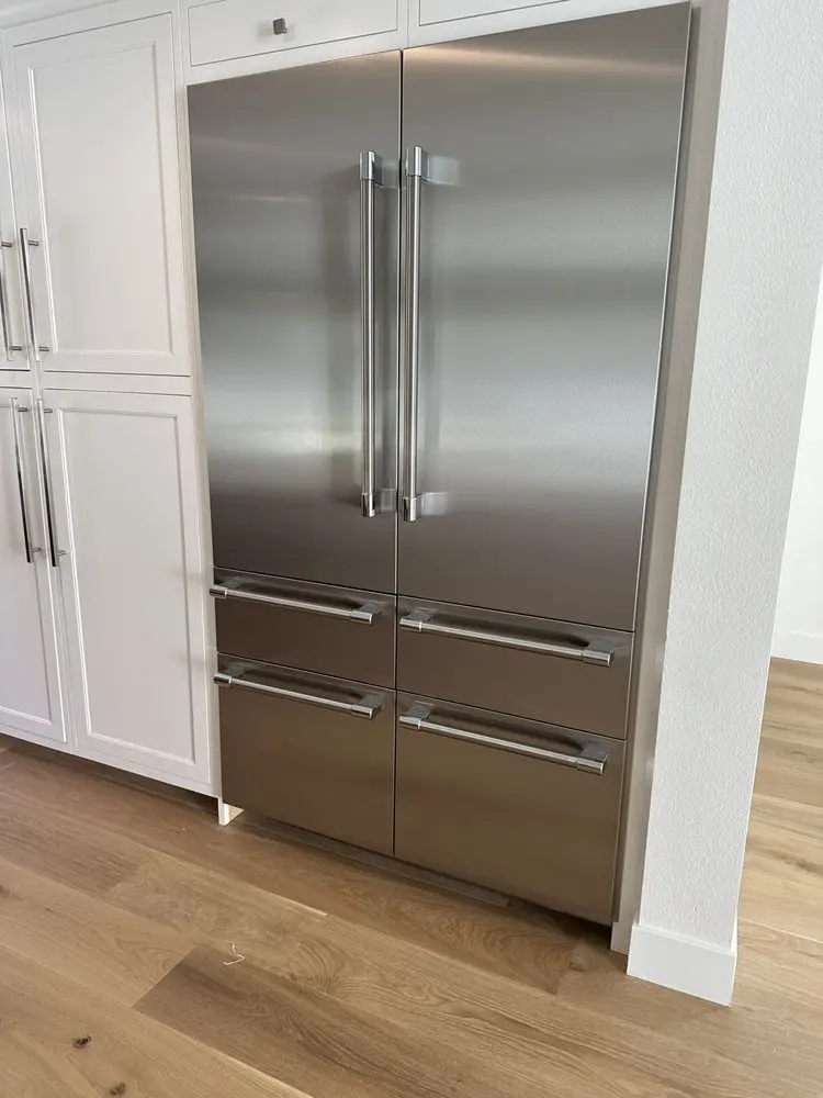 Four-Door French-Door Refrigerator installation in Newport Coast