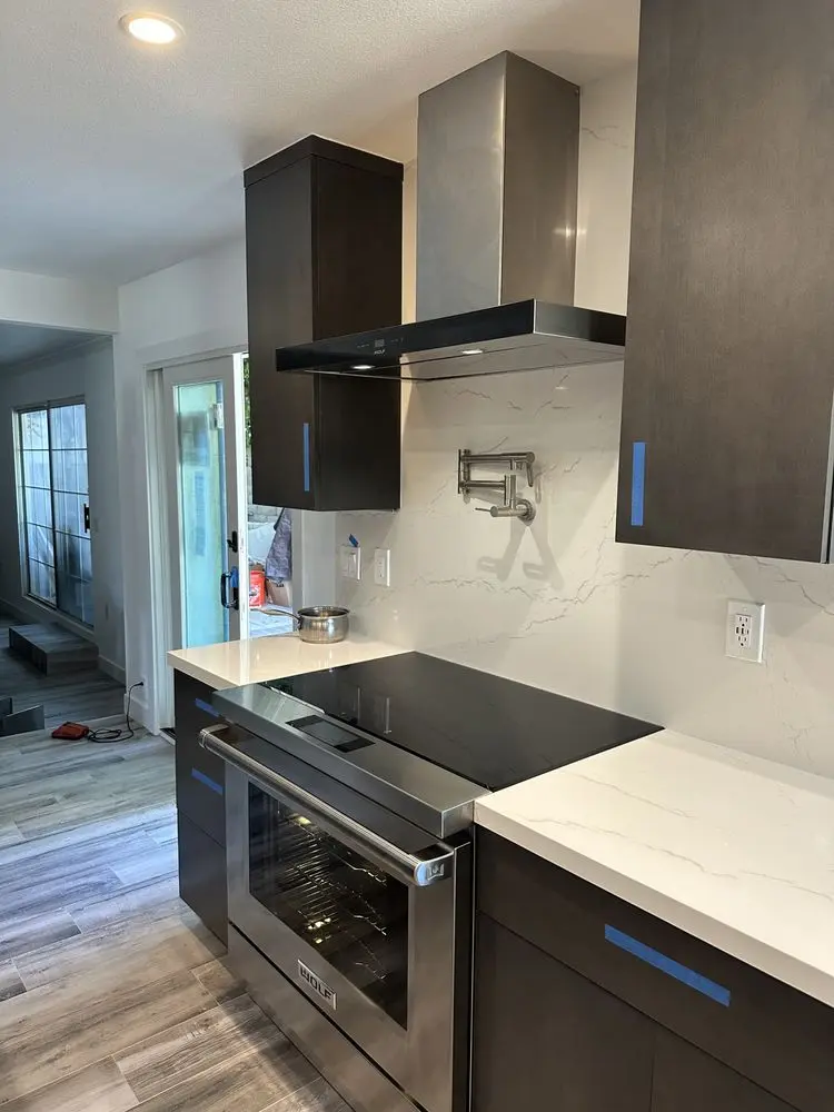 Induction Cooktop & Hood installation in Dana Point