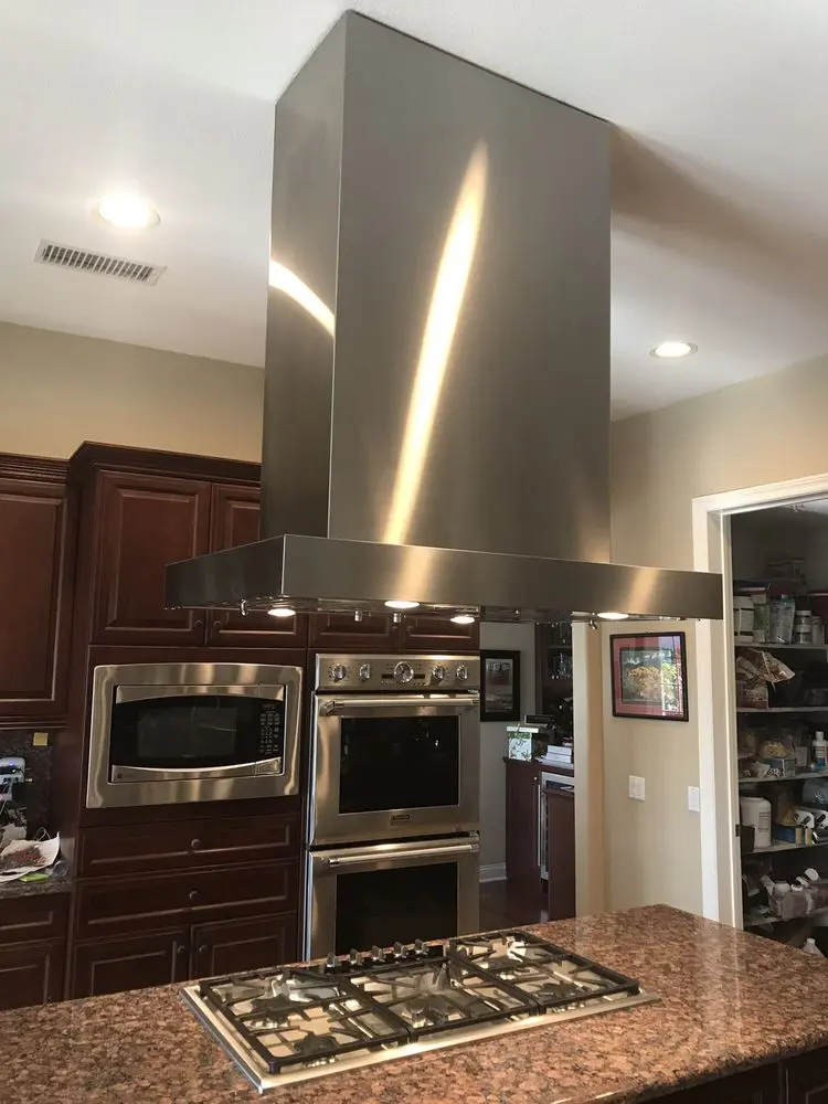 Island Hood & Wall Ovens installation in Coto de Caza