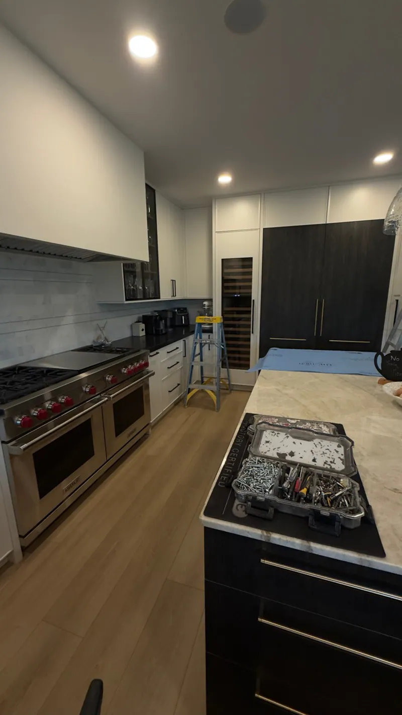 60-inch range and Sub-Zero columns in Irvine