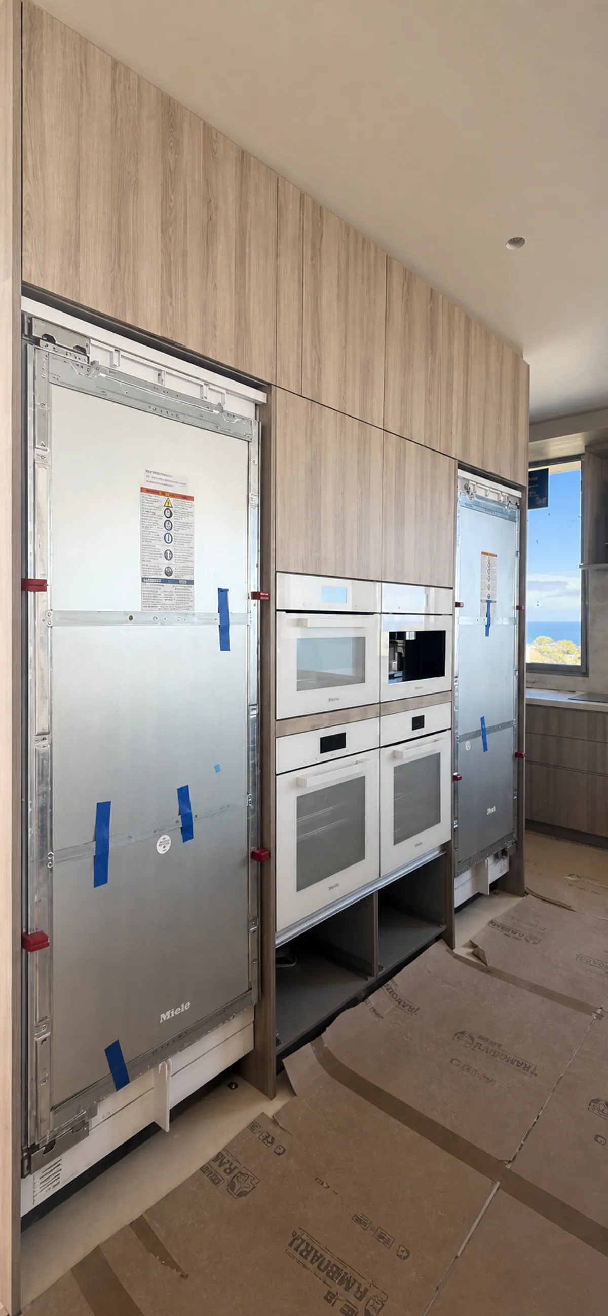 Miele Columns & Oven Suite installation by Peerless Group