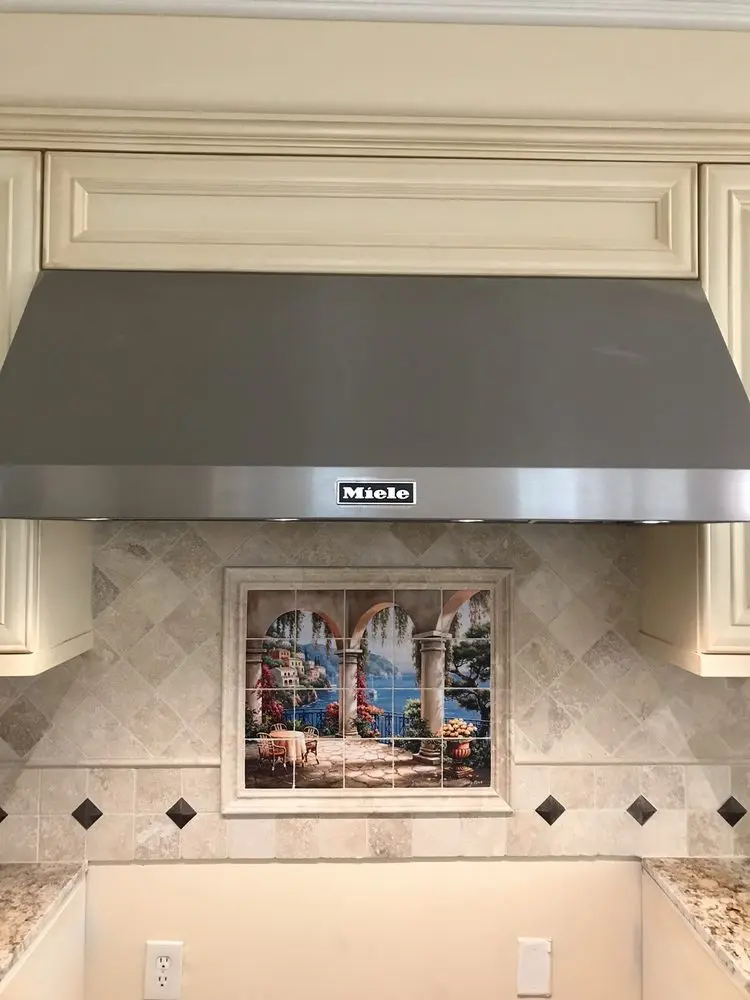 Miele Stainless Range Hood installation in Ladera Ranch