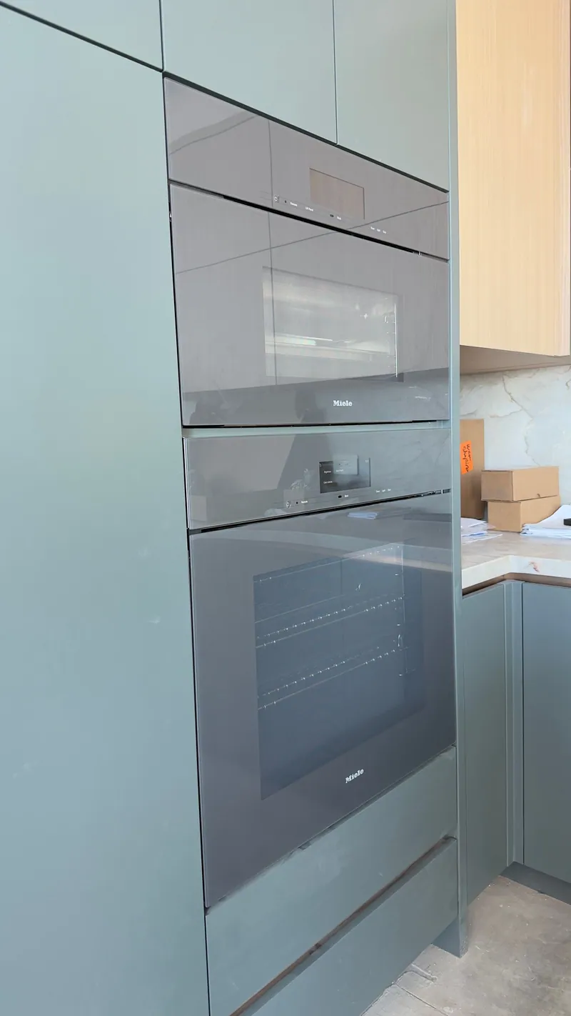 Miele Steam Ovens installation in Laguna Beach by Peerless Group