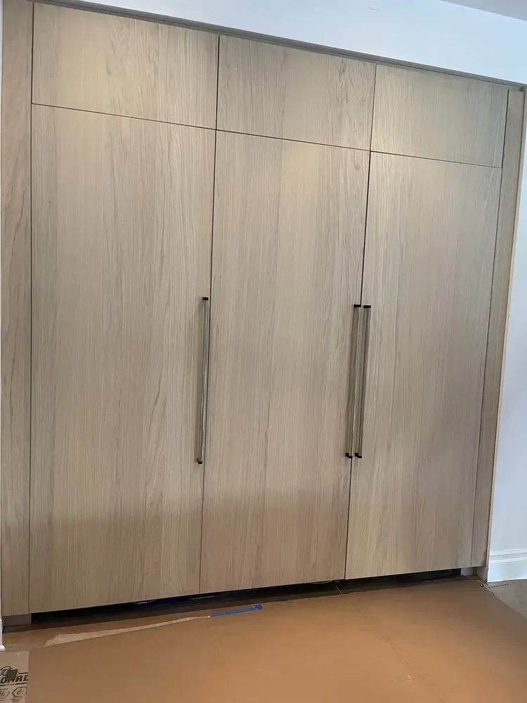 Panel-Ready Refrigerator & Freezer installation in Corona del Mar