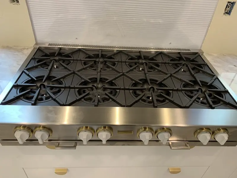 Professional Gas Cooktop installation in Coto de Caza