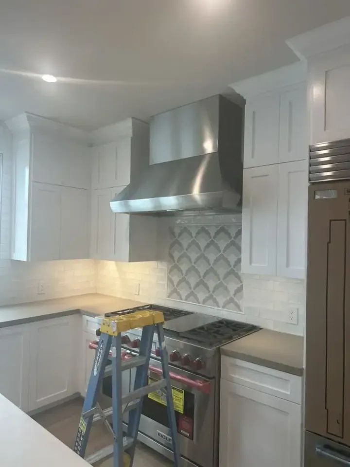 Professional Stainless Range Hood installation in Laguna Niguel by Peerless Group