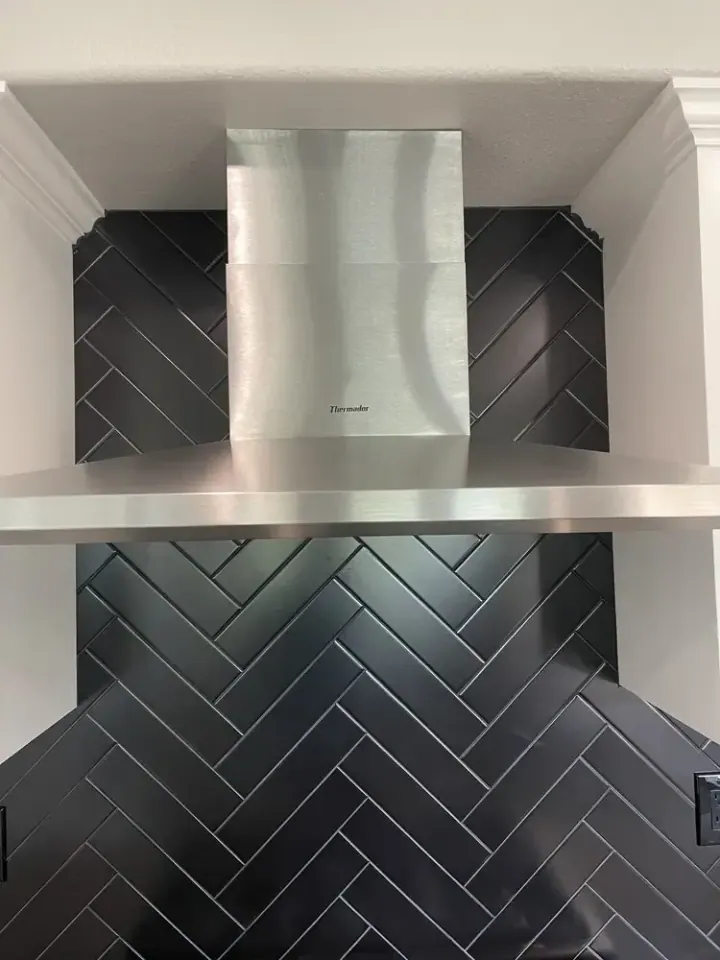 Stainless Hood installation in Rancho Santa Margarita by Peerless Group