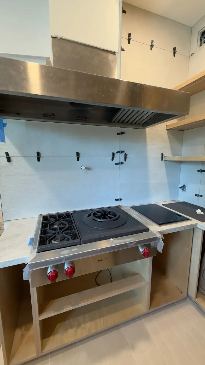 Wolf Rangetop Wok & Induction Cooktop installation in San Juan Capistrano by Peerless Group
