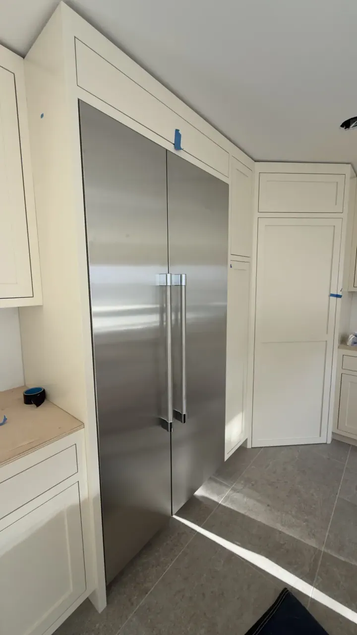 Thermador Columns installation in Newport Beach by Peerless Group