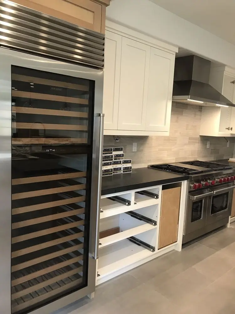 Range, Hood & Wine Storage installation in Laguna Niguel