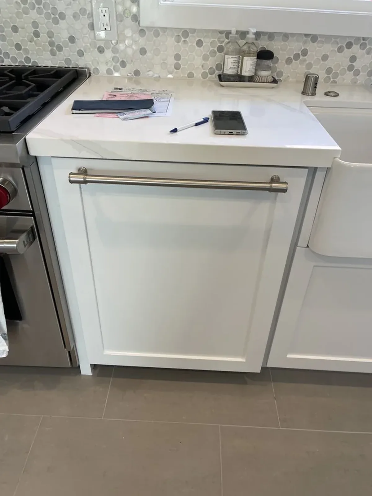 Panel-Ready Dishwasher installation by Peerless Group