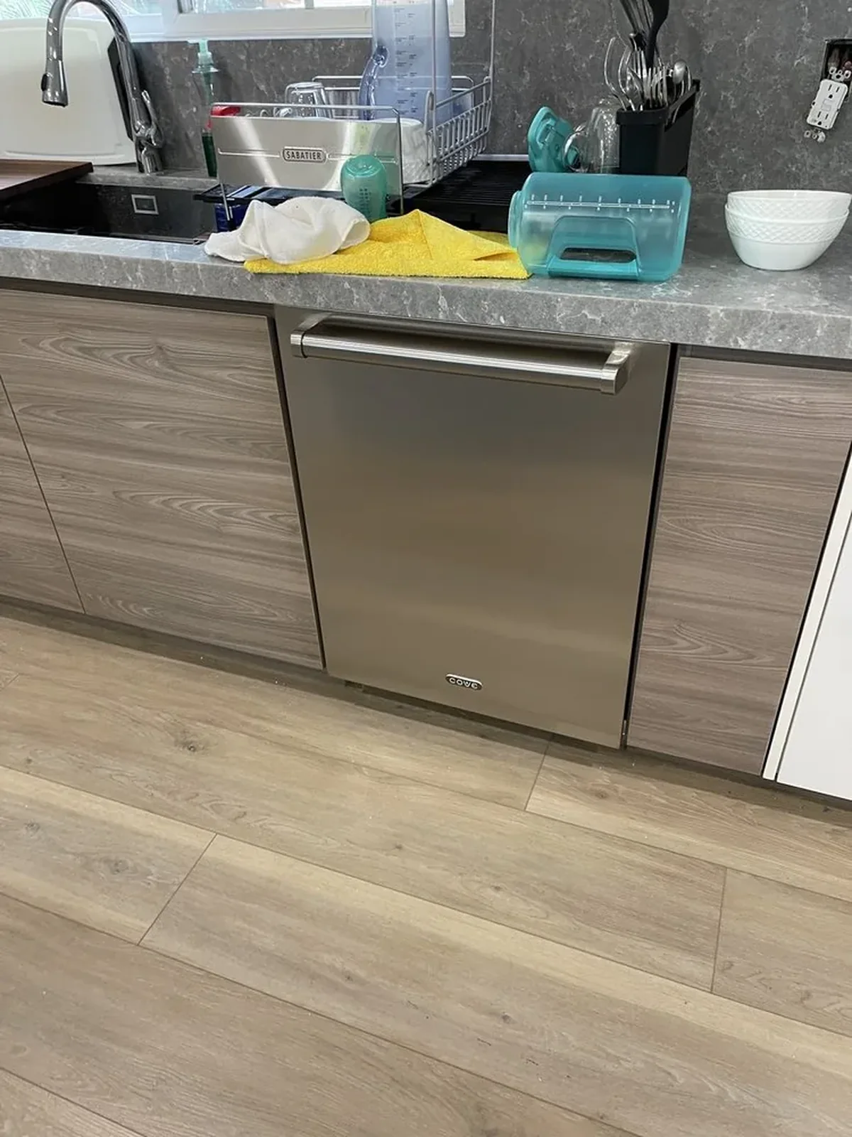 Cove Dishwasher installation by Peerless Group