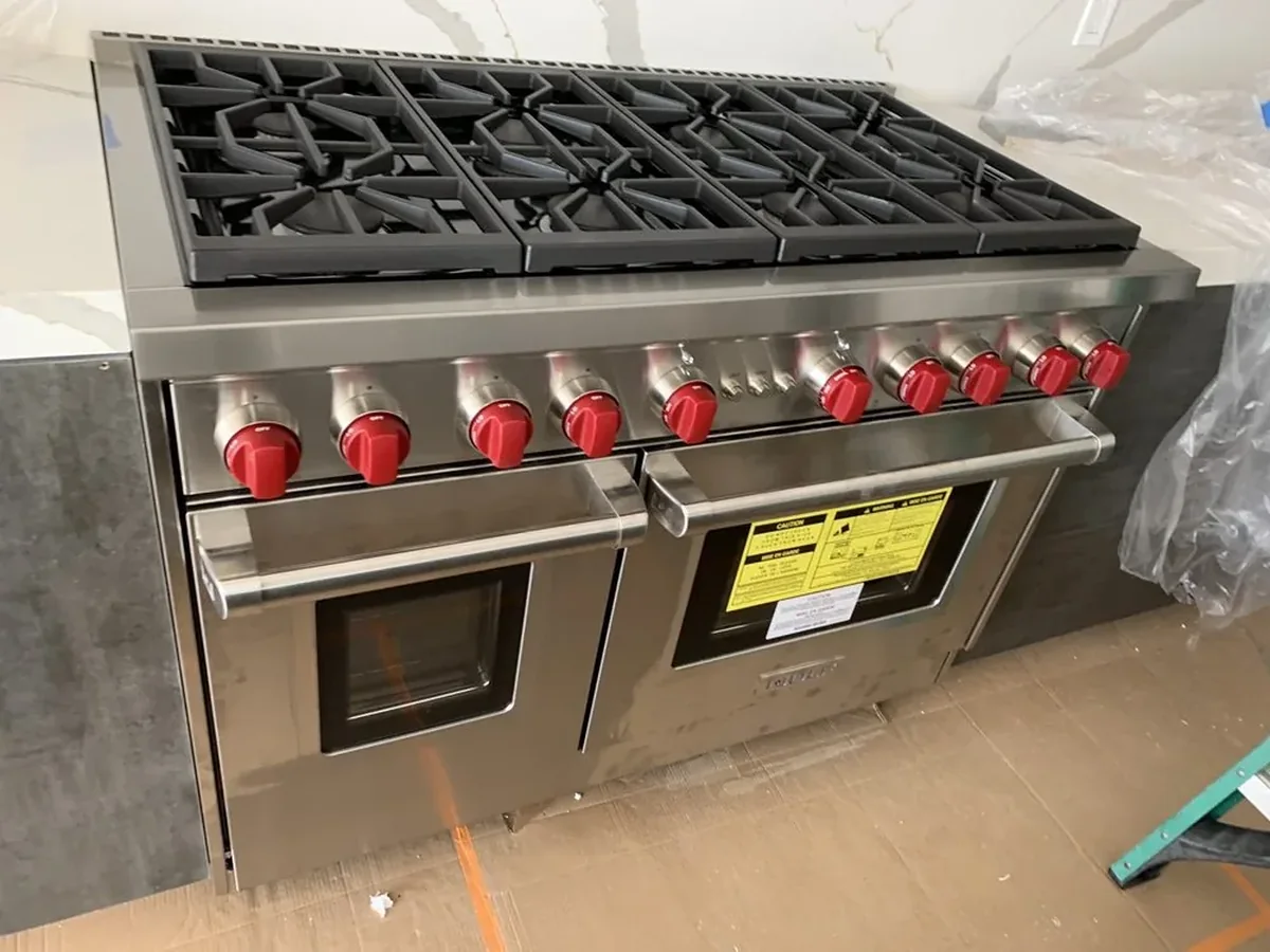 48-Inch Wolf Range installation by Peerless Group