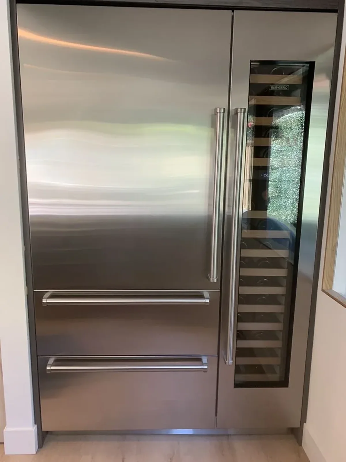 Luxury Wine Cooler installation by Peerless Group