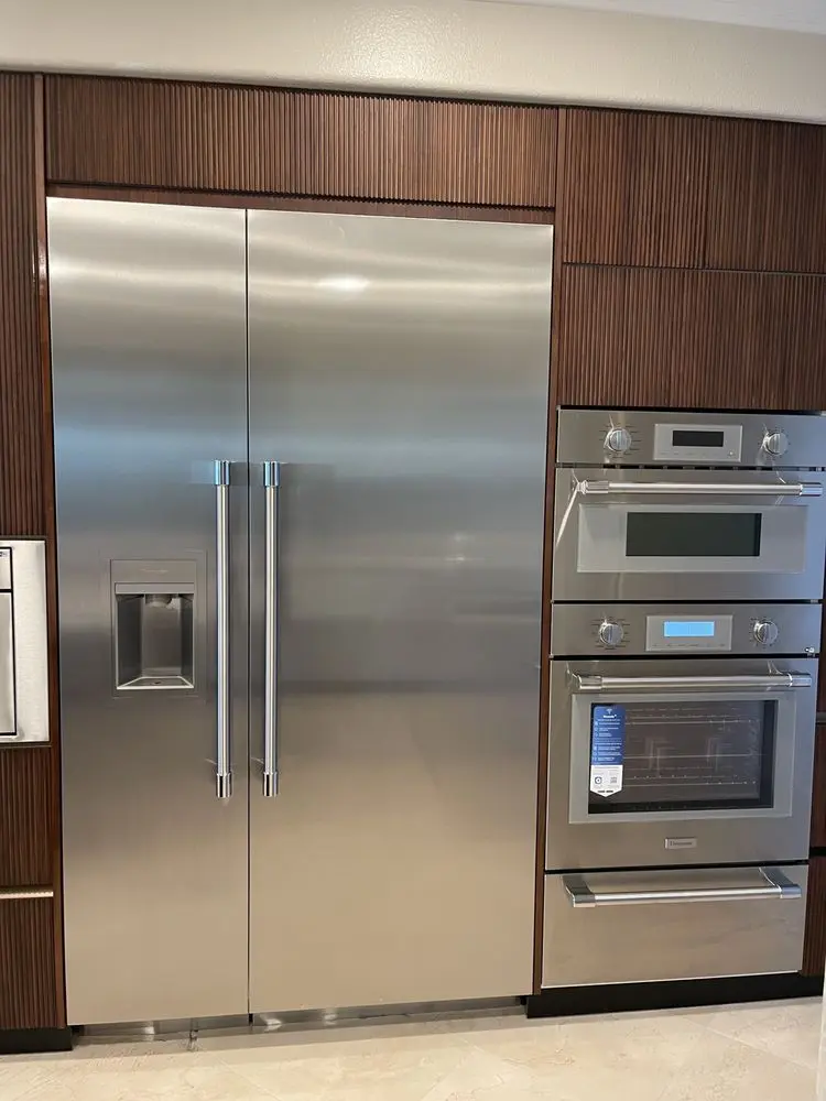 Refrigerator & Double Wall Oven installation in Shady Canyon