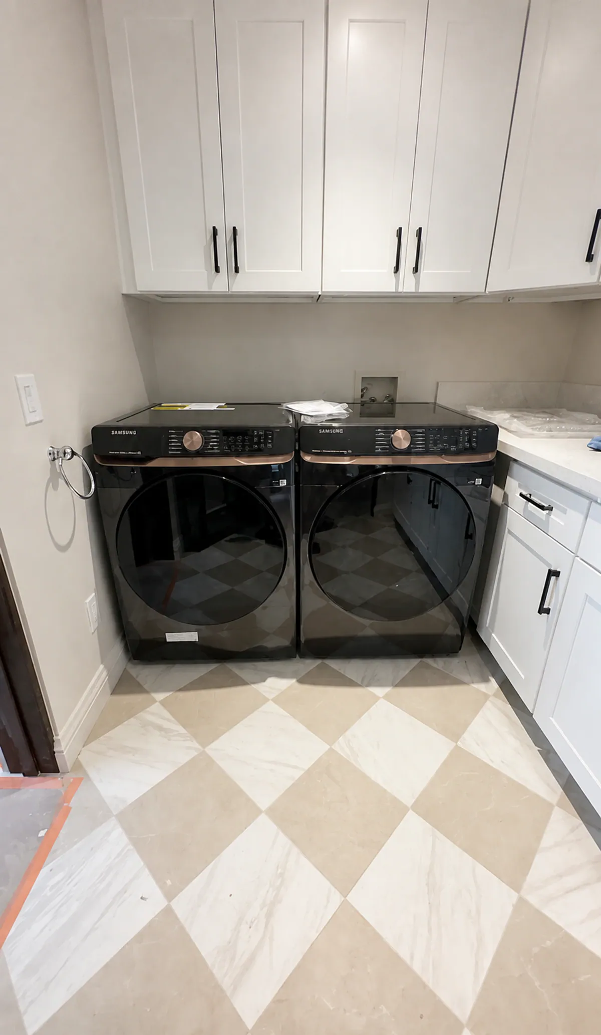 Samsung Washer & Dryer installation by Peerless Group
