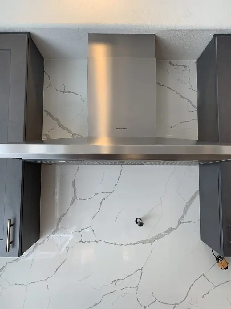 Stainless Chimney Hood installation in Dana Point