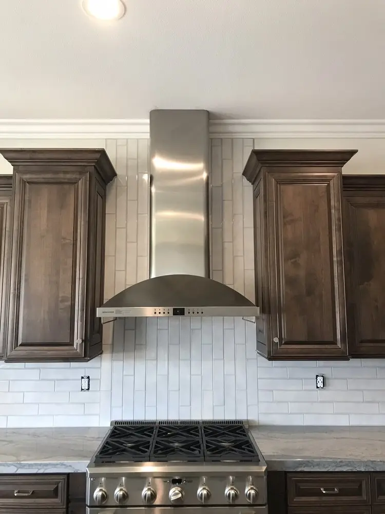 Stainless Chimney Hood installation in Laguna Niguel