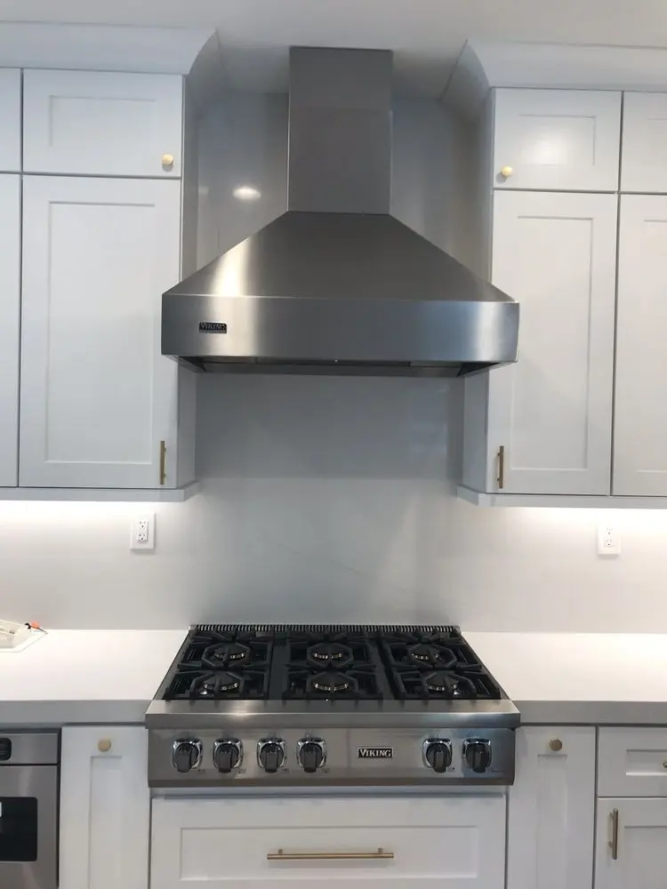 Stainless Cooktop & Hood installation in Laguna Niguel