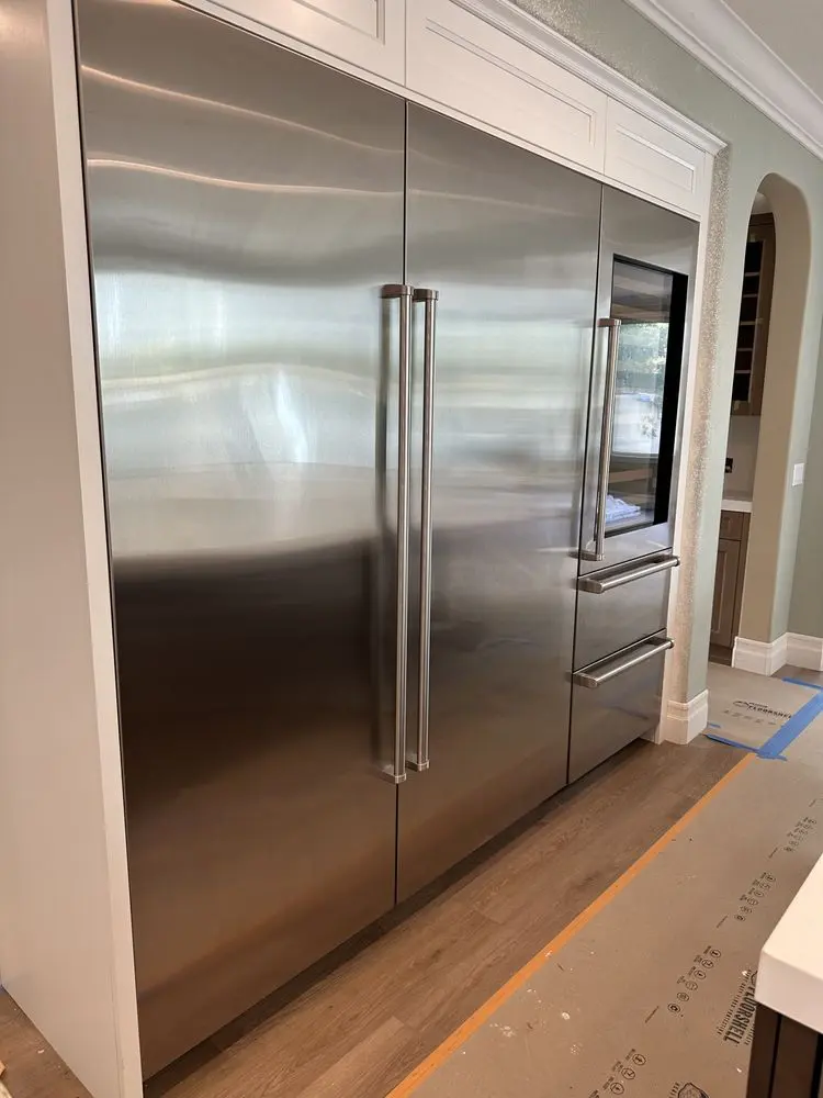 Stainless French-Door Refrigerator installation in Coto de Caza