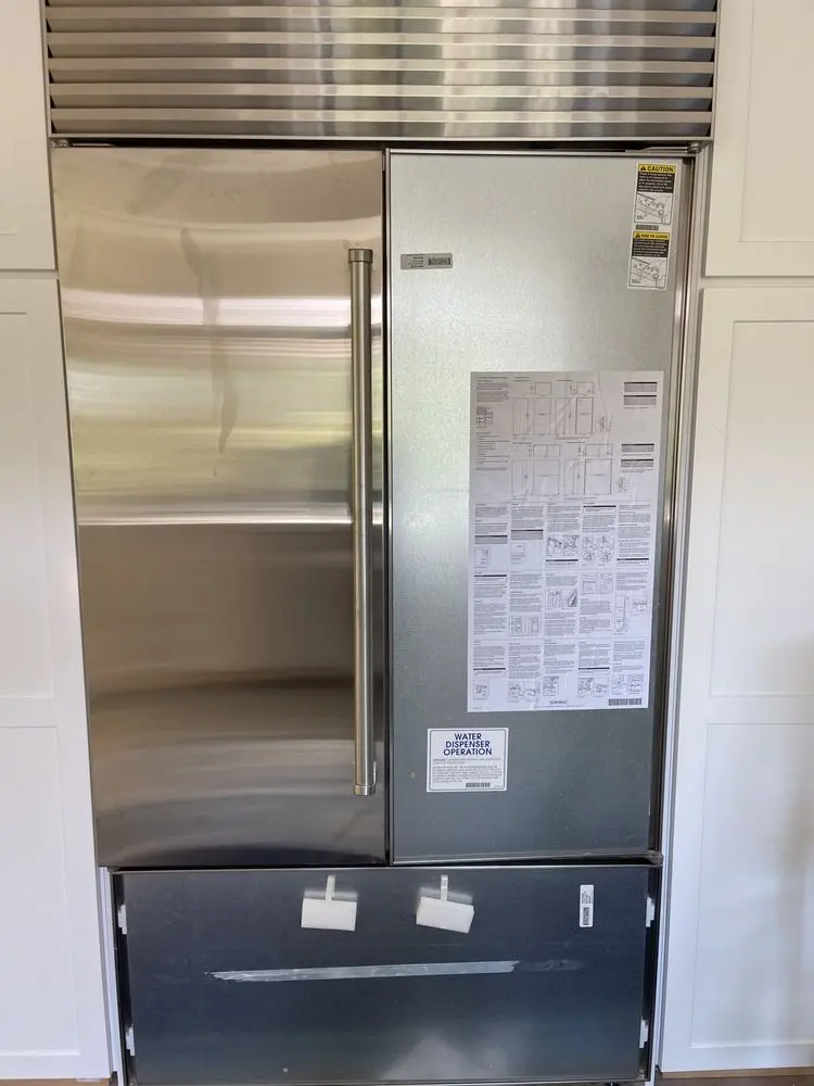 Stainless Refrigerator Installation installation in San Juan Capistrano