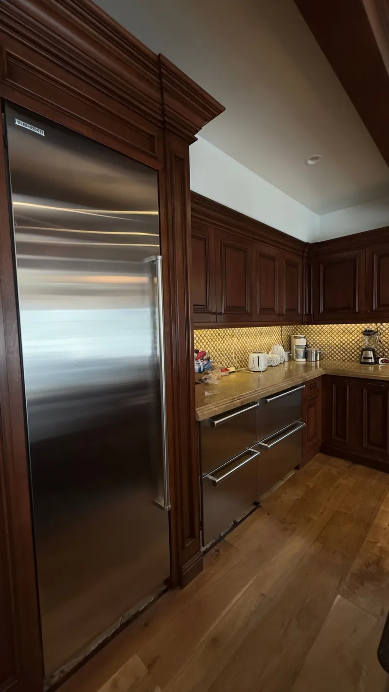 Sub-Zero Built-In & Drawers installation in Newport Coast by Peerless Group