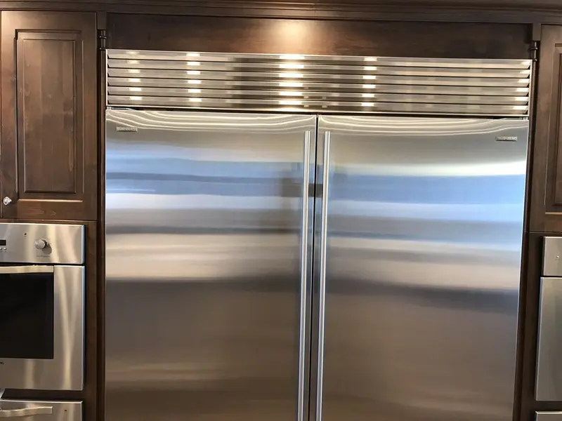 Sub-Zero Built-In Refrigerator installation in Newport Beach