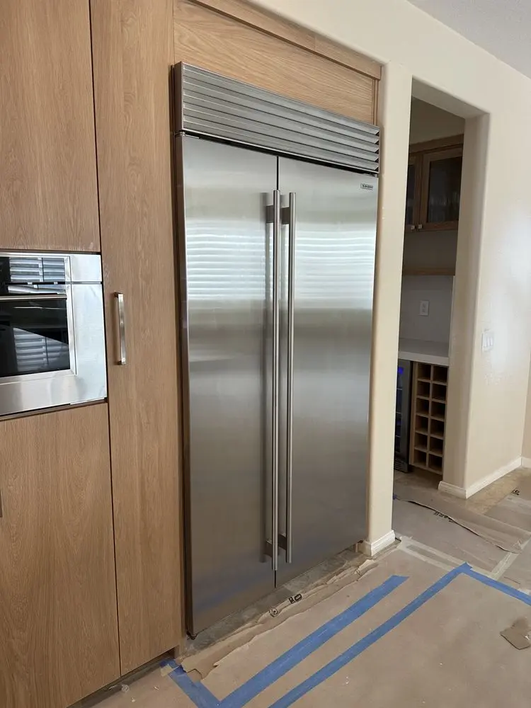 Sub-Zero Built-In Refrigerator installation in San Juan Capistrano