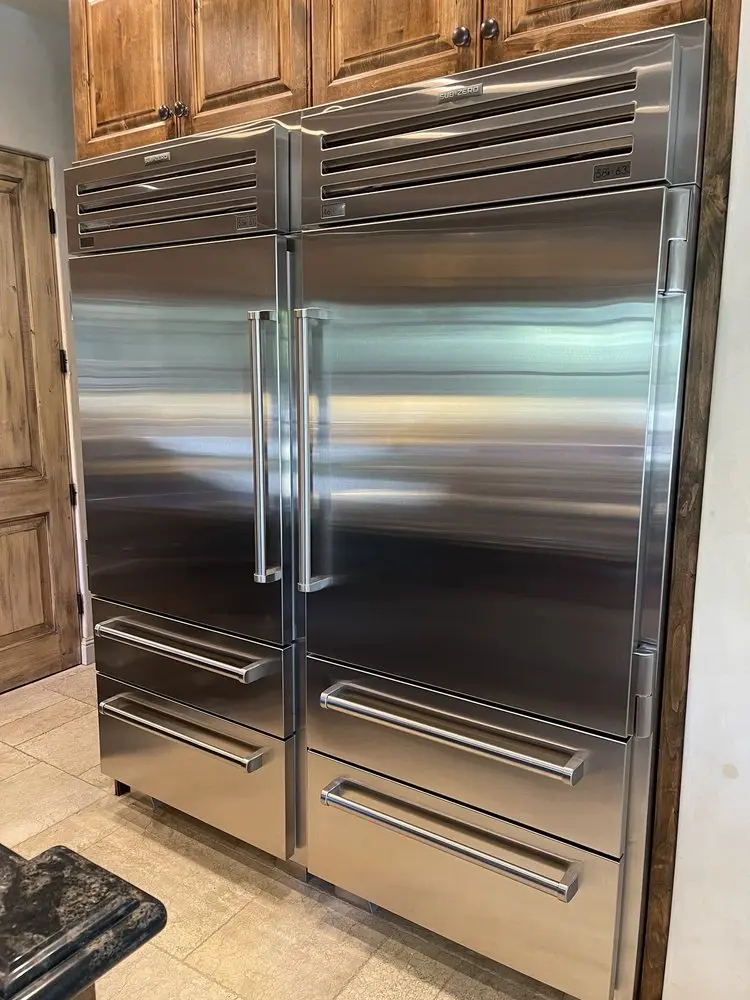 Sub-Zero Built-In with Freezer Drawers installation in Irvine