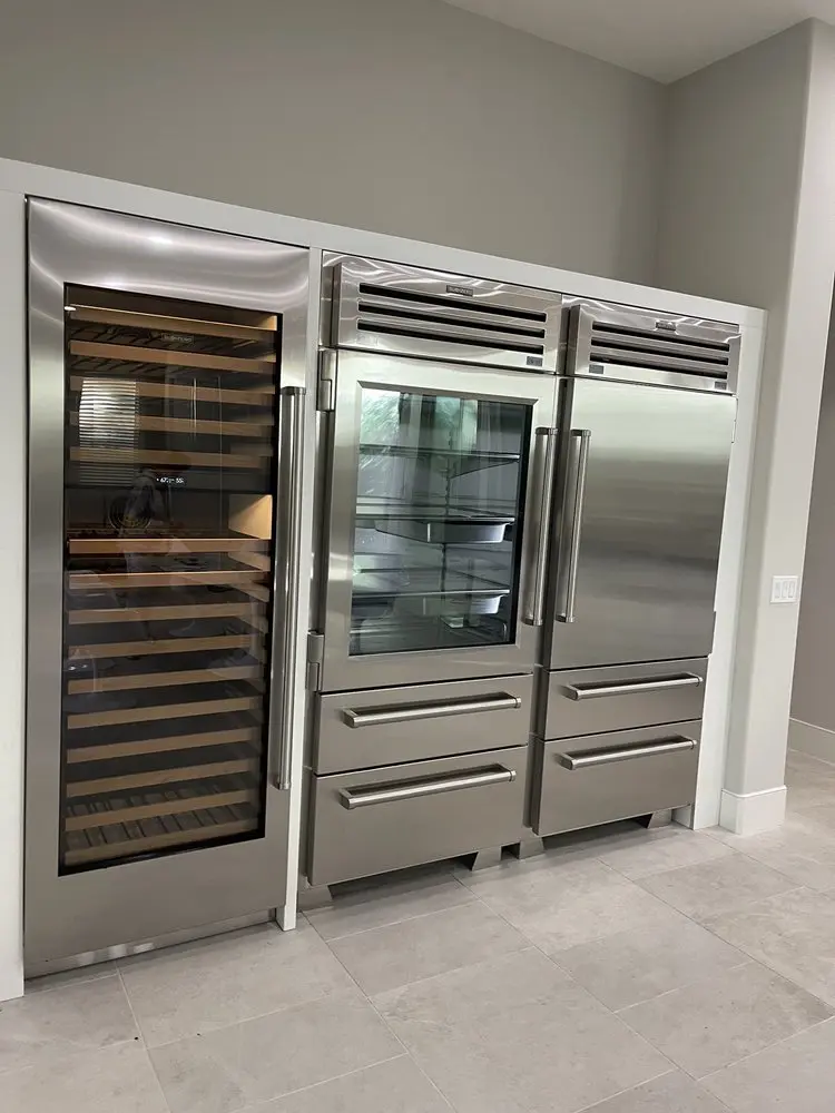 Sub-Zero Columns & Wine Storage installation in Shady Canyon