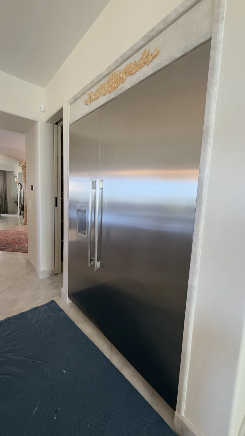 Thermador Columns with Stainless Steel Panels installation in Laguna Niguel by Peerless Group