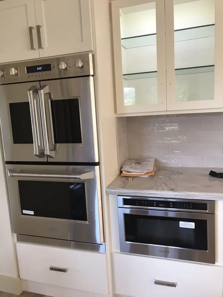 Thermador Double Oven & Microwave installation in Laguna Beach