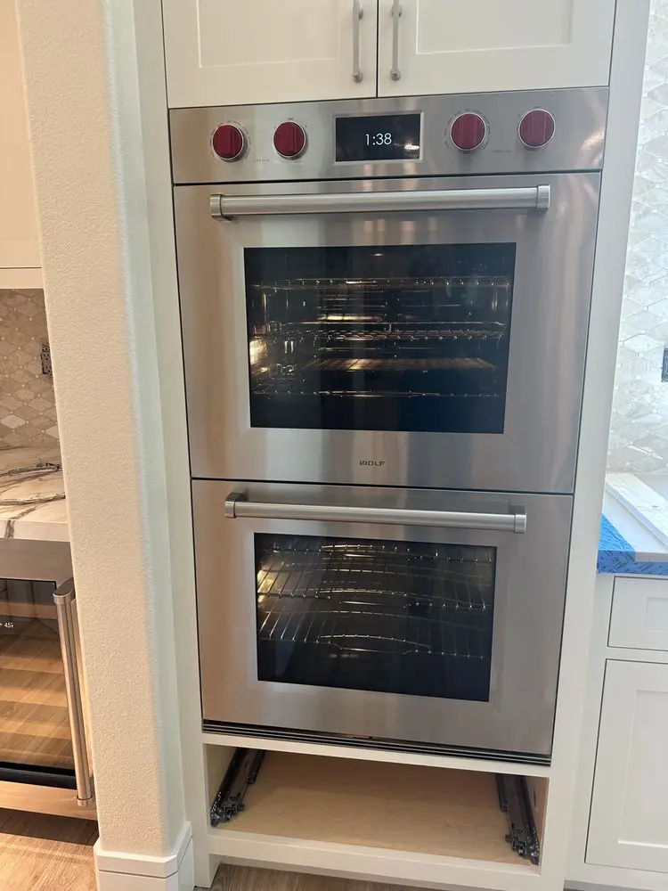 Wolf Built-In Double Ovens installation in Irvine