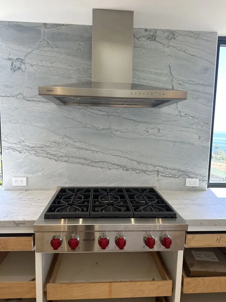 Wolf Gas Range & Vent Hood installation in Coto de Caza
