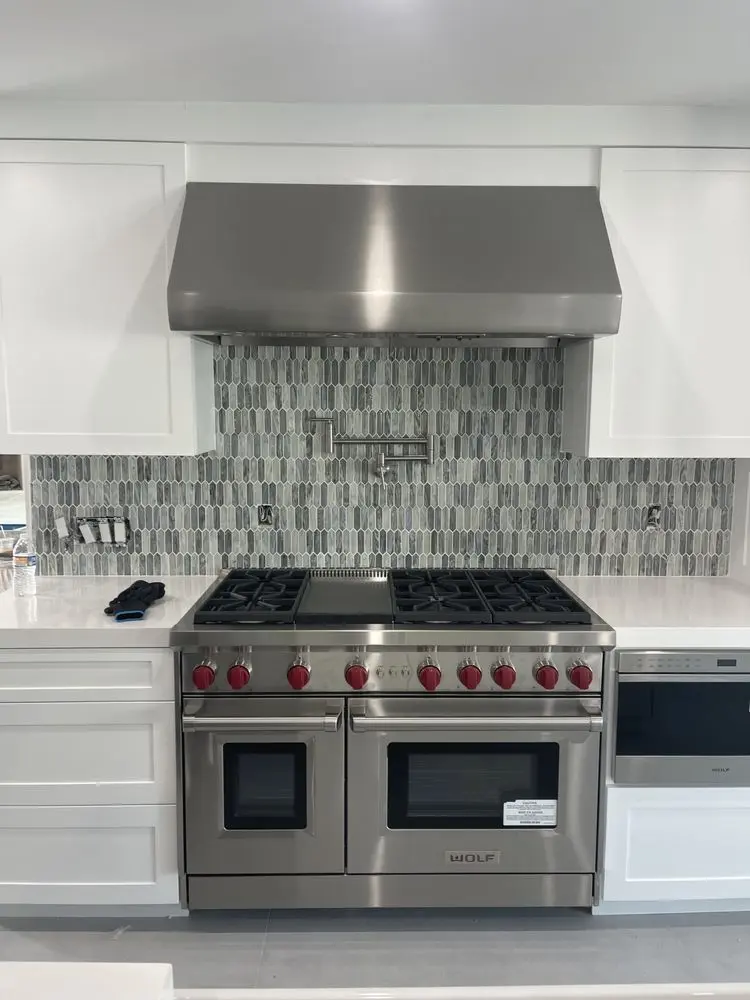 Wolf Range & Mosaic Backsplash installation in San Juan Capistrano
