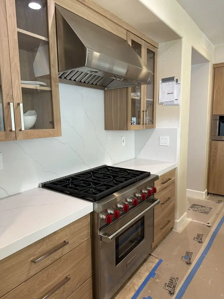 Wolf Range & Vent Hood installation in Shady Canyon