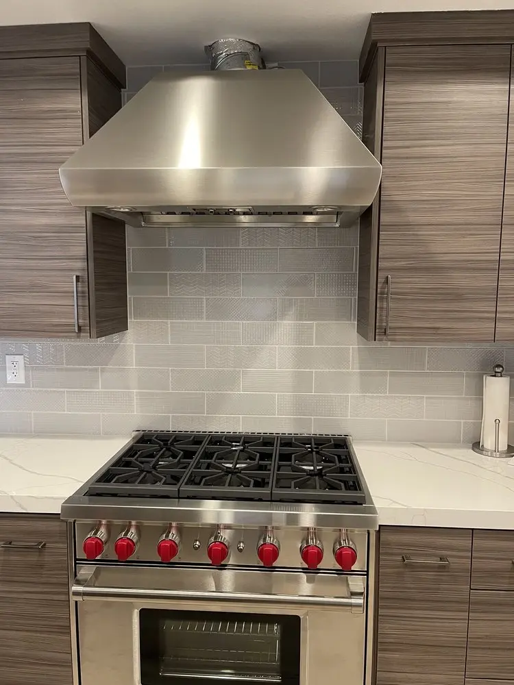 Wolf Rangetop & Tile Backsplash installation in San Juan Capistrano