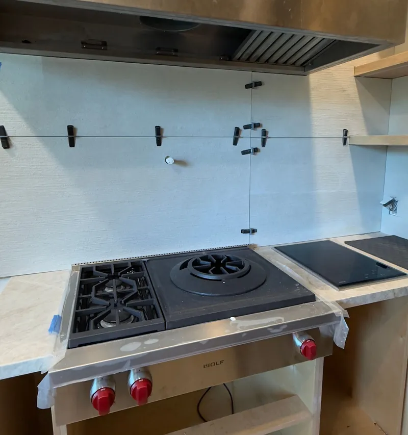 Wolf Rangetop Wok & Induction Cooktop installation in San Juan Capistrano by Peerless Group
